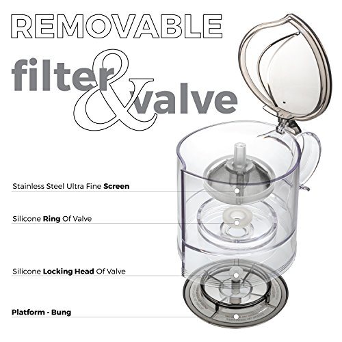 Tealyra - Leaftea Maker - 18.5-Ounce - Loose Tea Teapot With Removable Infuser - Best Tea Maker For Perfect Cup Of Leaf Tea - Bottom Dispensing - Dripping Free Guarantee - 550Ml #TOP6