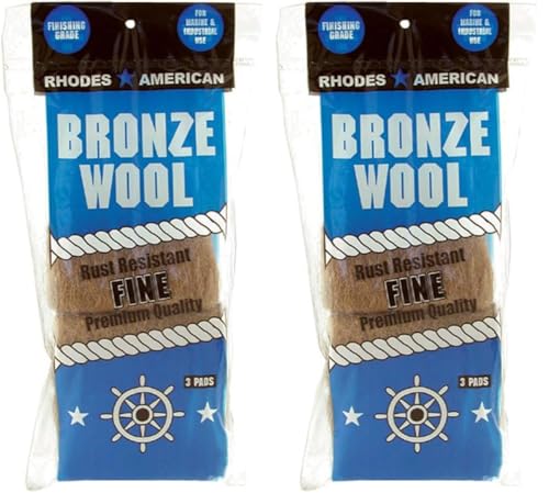 Image of Homax Fine Grade Bronze Wool, 3 pad (033873123002) (Pack of 2)