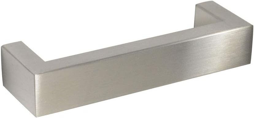 #3000-96mm CKP Brand Stratford Collection Bar Pull, Brushed Stainless - 10 Pack