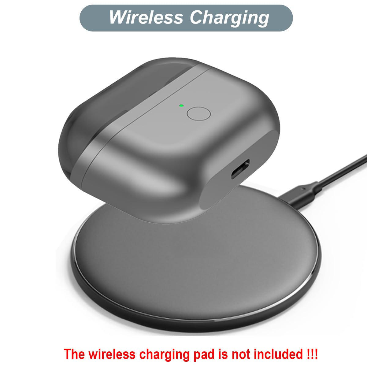 Étui de chargement pour Galaxy Buds 3, étui de chargeur portable pour écouteurs Samsung AI (pour Galaxy Buds 3 (SM-R530))