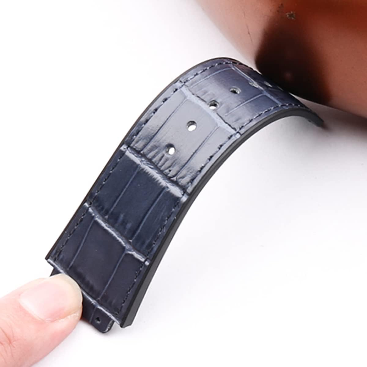 Rubber Watch Strap Accessories replacement Fit for Hublot BIG BANG Outdoor Sports Waterproof leather watch band 19mmx25mm wristband bracelet