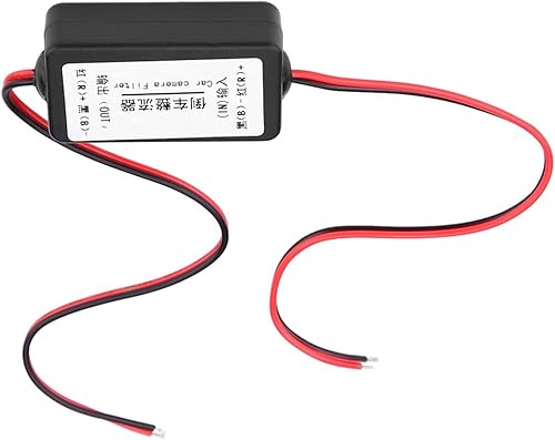 Rectificador de visión trasera para automóvil, 12 V CC, cámara de visión trasera, condensador de relé de potencia, filtro de cámara de automóvil,