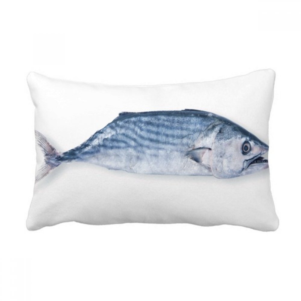 Coussin Océan Poisson Frais bleu, une idée cadeau décoration originale pour le canapé
