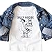 Personalized Handmade Silly Goose On The Loose Toddler Shirt, Funny Goose Kids Tee, Cute Natural Color Children’s Graphic T-Shirt, Playful Toddler Outfit