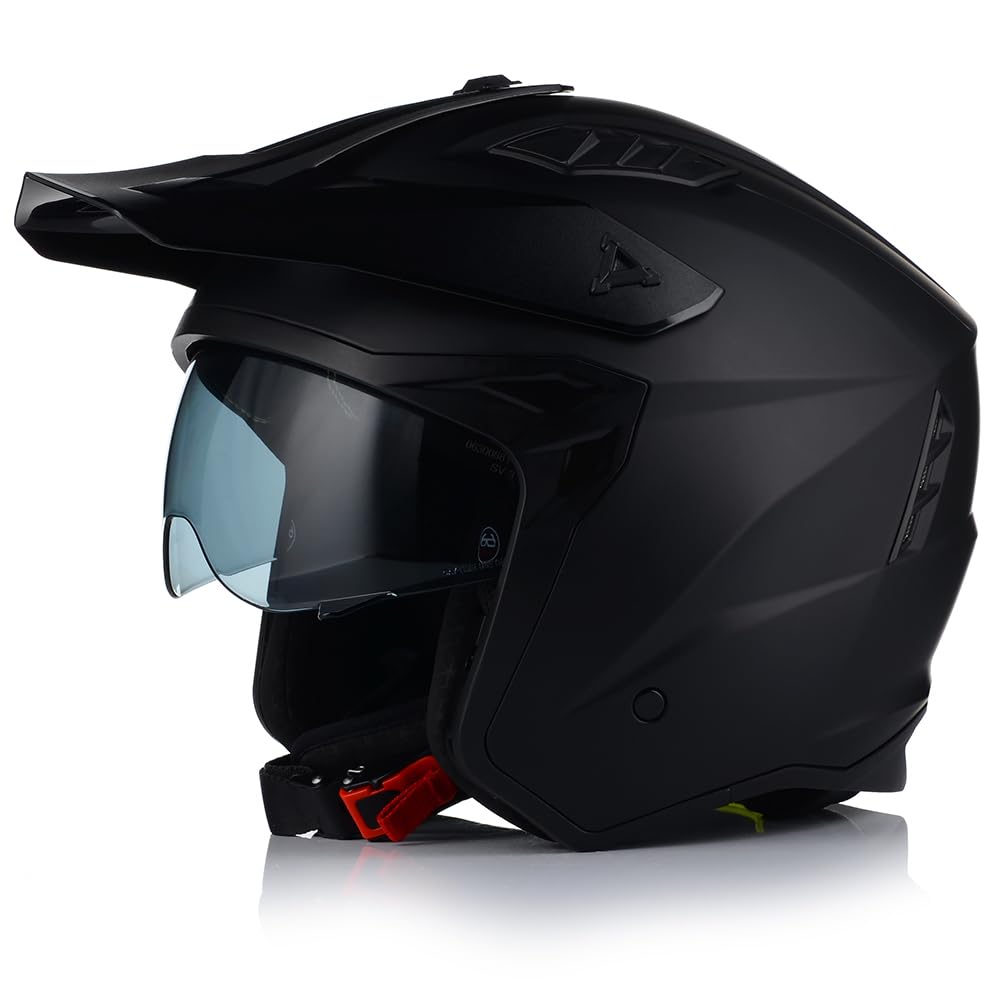 Vito Jet Predator kask czarny matowy