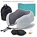 Produktbild VGZ U-förmige Memory Foam Nackenkissen Soft Travel Pillow Neck Cervical Flugzeugkissen Cervical Travel Healthcare Bettwäsche   Brown