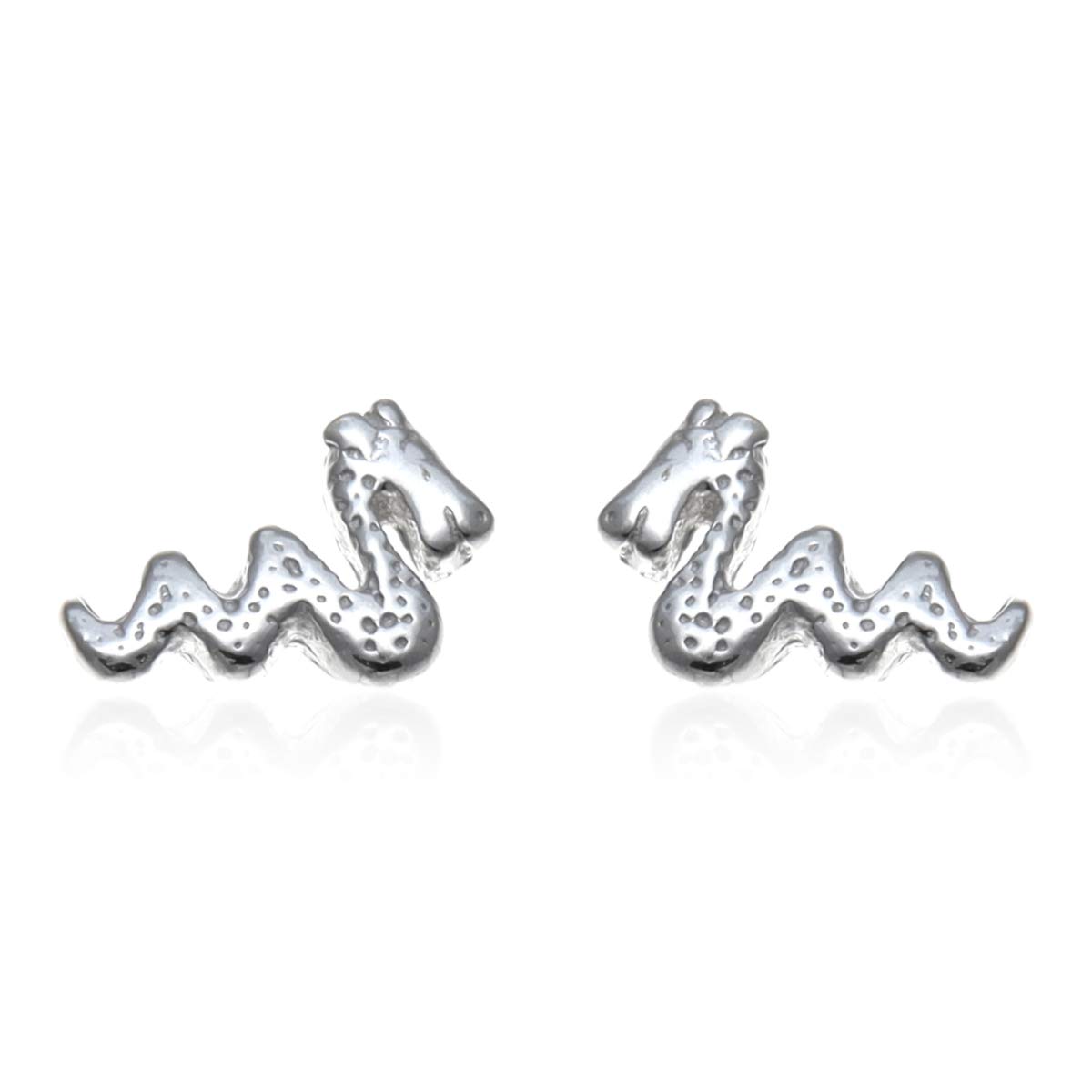 Alexander CastleSterling Silver Nessie - Loch Ness Monster Scottish Earrings