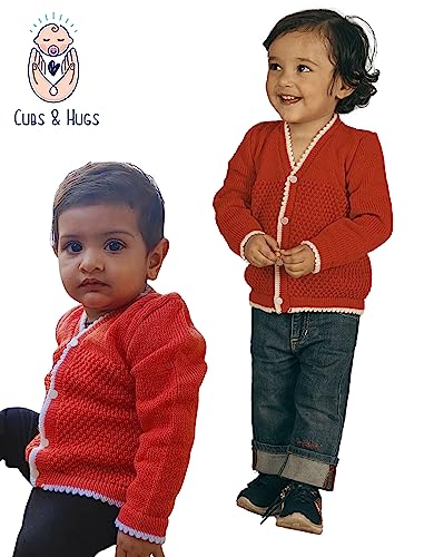 Image of CUBS & HUGS Baby Sweater Front Open Coat Months