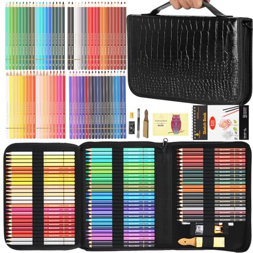 Heshengping 72 Color Artist Colored Pencils Set for Adult Coloring Books, Soft Core, Professional Numbered Art Supplies Drawing kit for Coloring Sketching Blending Crafting, Gift for Beginners Teens 1 Heshengping-72-Color-Artist-Colored-Pencils-Set-for-Adult-Coloring-Books-Soft-Core-Professional-Numbered-Art-Supplies-Drawing-kit-for-Coloring-Sketching-Blending-Crafting-Gift-for-Beginners-Teens