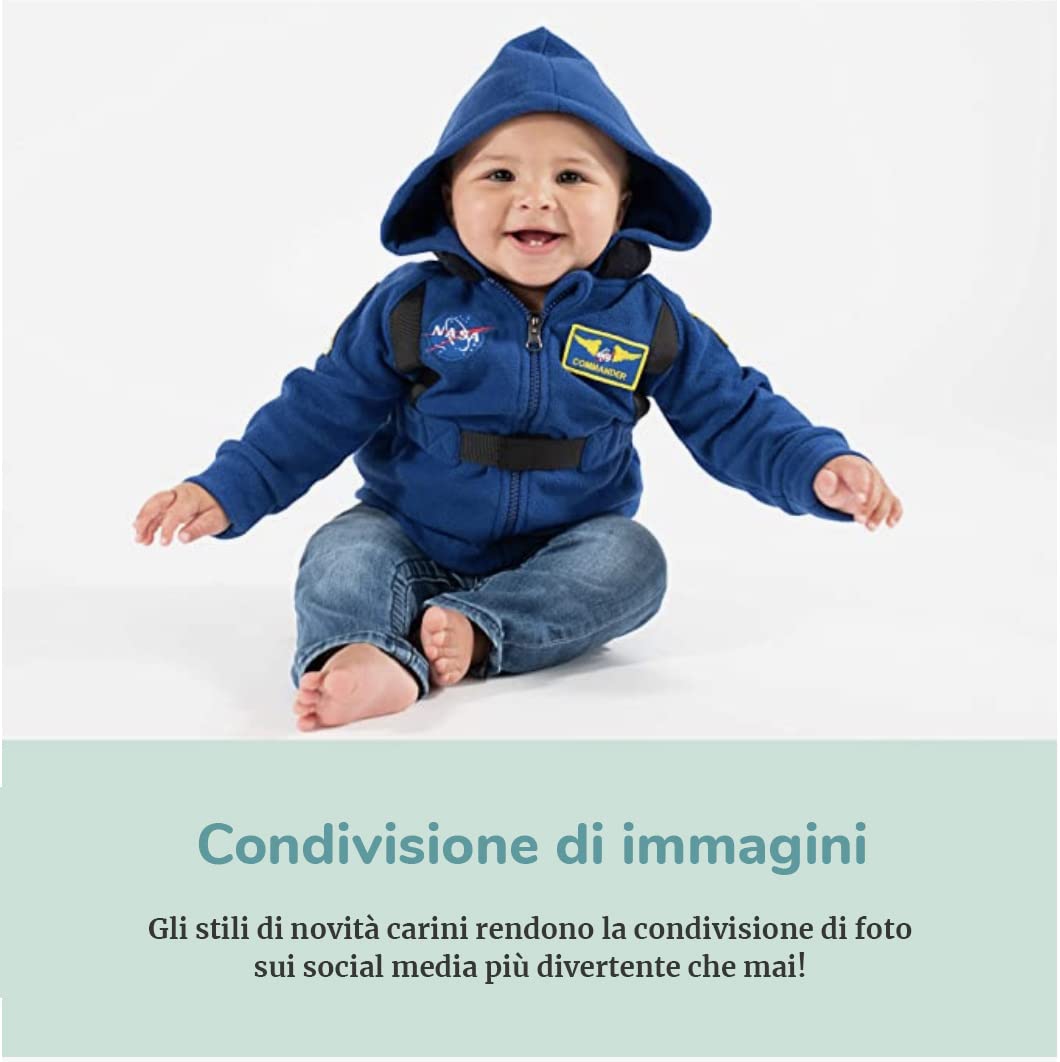 Cuddle Club Vestiti per Bambini e Bambine e Vestiti per Bambini - Tuta Invernale Cappotto per Bambini con Cappuccio e Cerniera