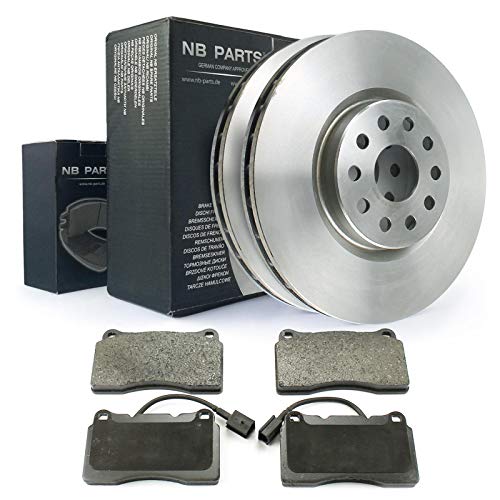 NB PARTS Bremsscheiben + Bremsbeläge vorne 310mm belüftet passend für Alfa