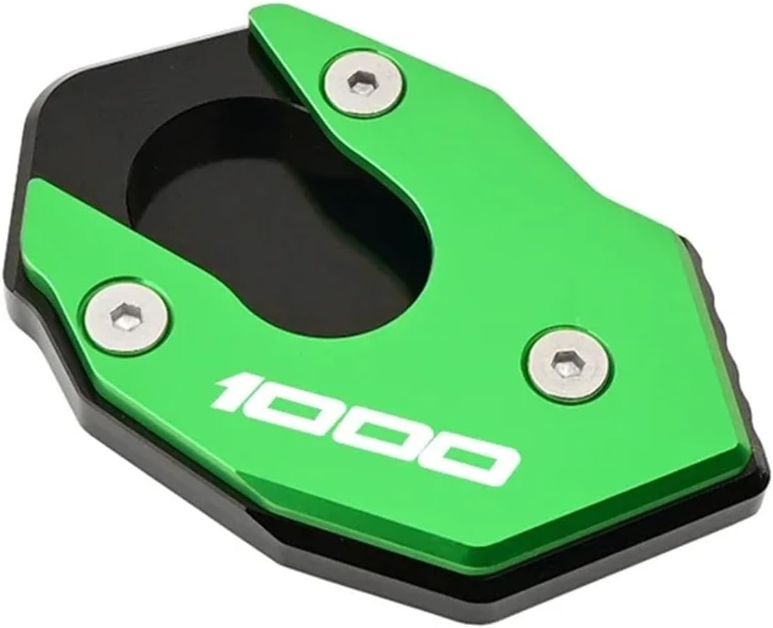 Motorcycle Kickstand Enlarge Plate Motorcycle CNC Accessories Aluminum Kickstand Foot Side Stand Enlarger Pad For NINJA1000 Z1000 Z1000SX