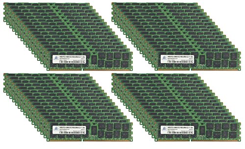 Adamanta 1TB (64x16GB) サーバーメモリアップグレード HP Proliant DL980 G7 Intel Xeon E7シリーズ CPU DDR3 1333Mhz PC3-10600 ECC Registered 2Rx4 CL9