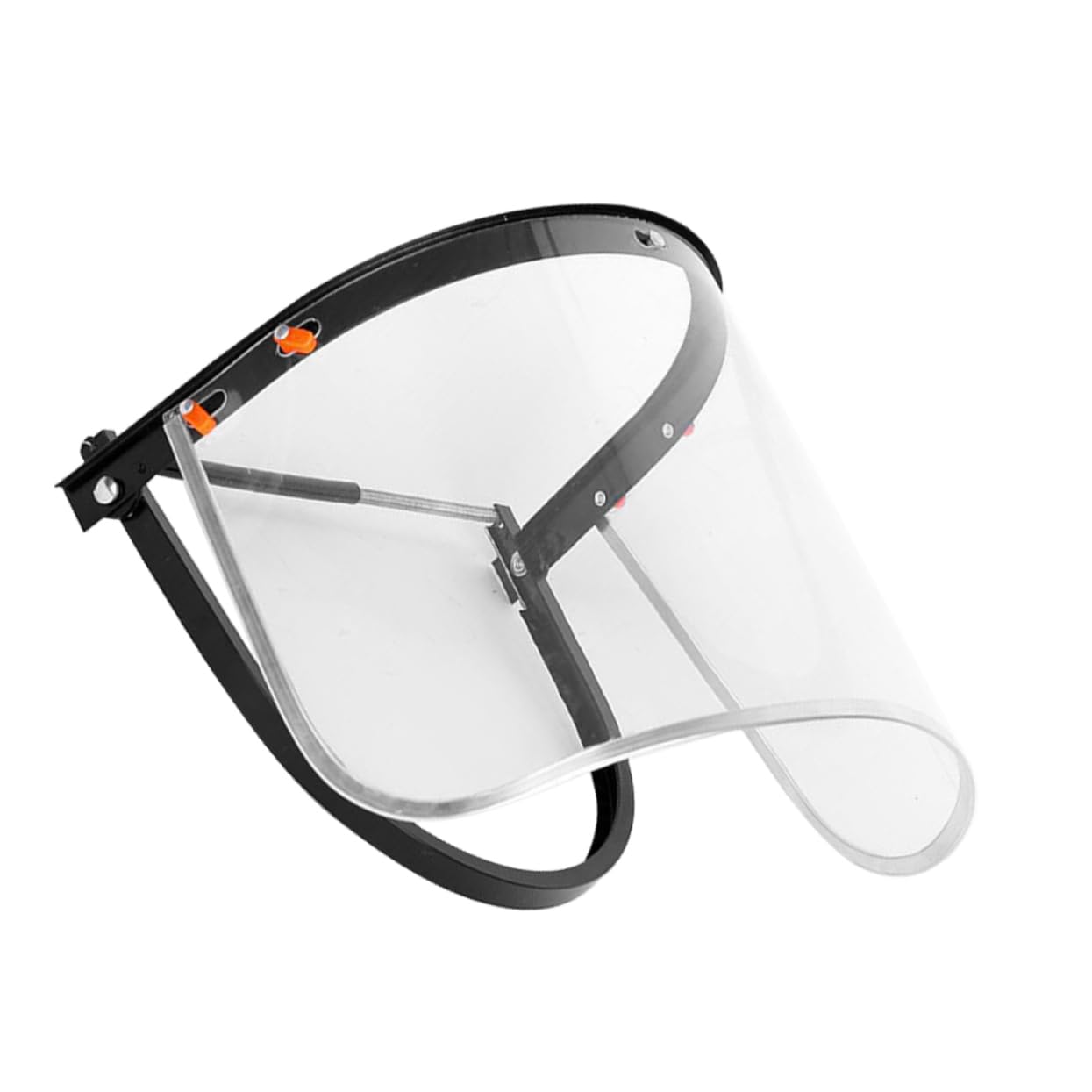 PRETYZOOM Transparent Protective Visor for Hard Hat Fog Facial Shield for Polishing Grinding and Cutting Clear Face Mask Attachment for Safety