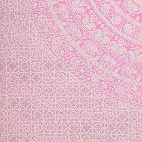 Image of Opulent Collection Double Bedsheet with 2 Pillow Cover | 100% Cotton Bedsheets for Double Bed | Handloom Bedsheet | Size 86x90 inches | King Size (90X102 Inches) (Plum, King)