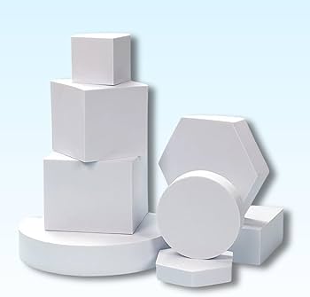 Amazon | ikomaido 撮影小道具 台 物撮り セット 立方体 円柱形 撮影