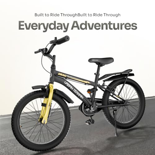 Image of Urban Terrain Drag 16T Single Speed Kids Cycle, Black