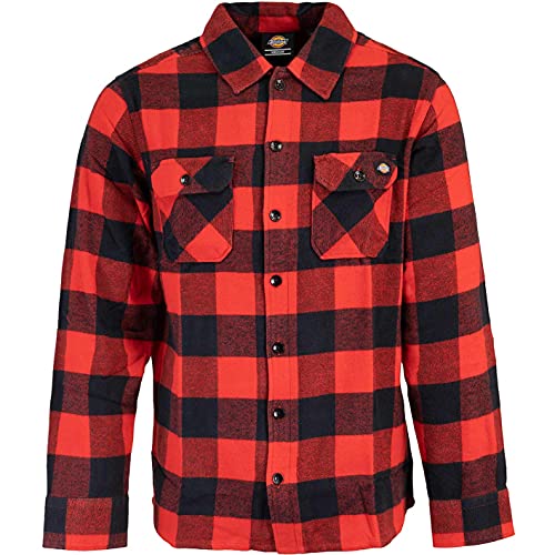 Dickies Sacramento Chemise pour Homme - Rouge - Large