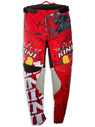 Kini Red 2017 Revolution Mx - Pantalón (talla M), color rojo