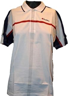 Lotto Game Junior Children's Polo Shirt – White/Navy/Red