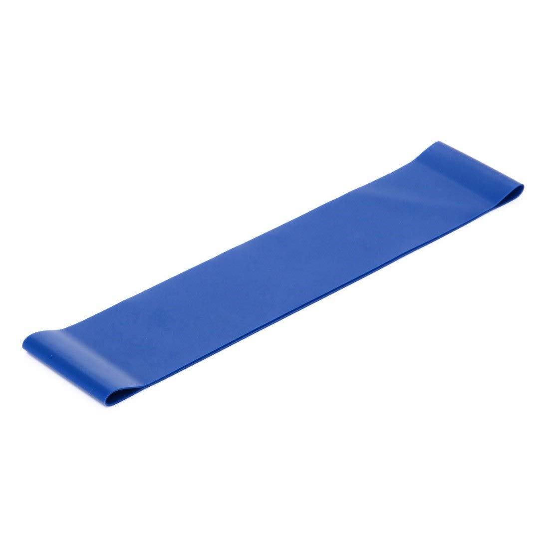 IRIS Fitness Resistance Loop Band - Fitness Exercise Band for Legs and Butt - Best for Home or Gym Workout - Physical Therapy - Stretch - Yoga - Elastic - Strength, Blue (Medium)-image-46
