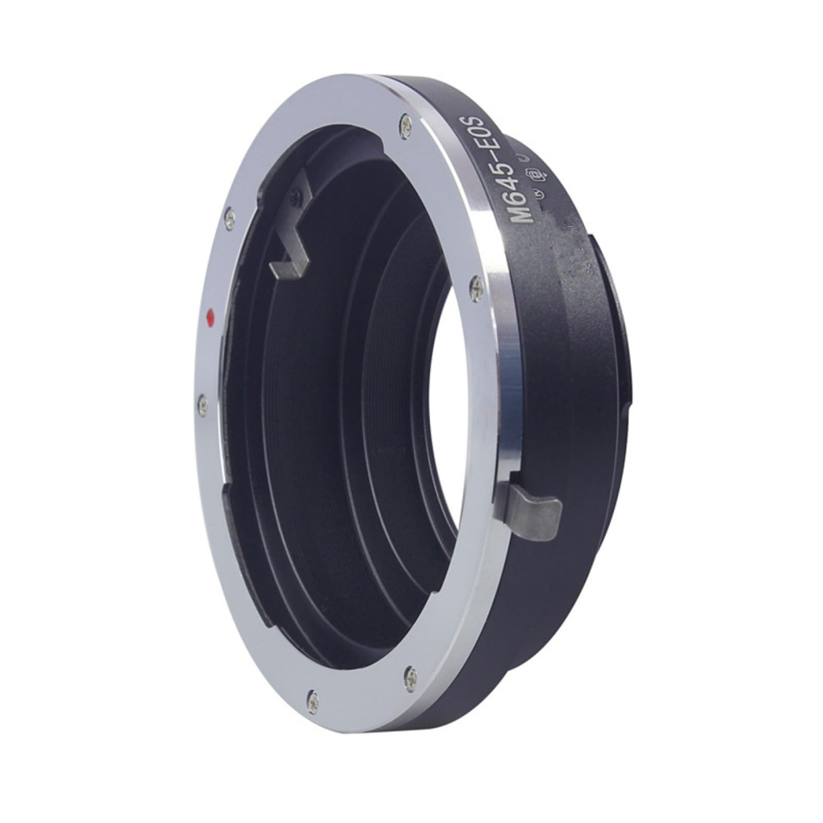 CHICHIYANG Adaptateur d'objectif en aluminium et laiton pour objectif Mamiya 645 M645 à monture EOS EF EF-S pour appareil photo Canon