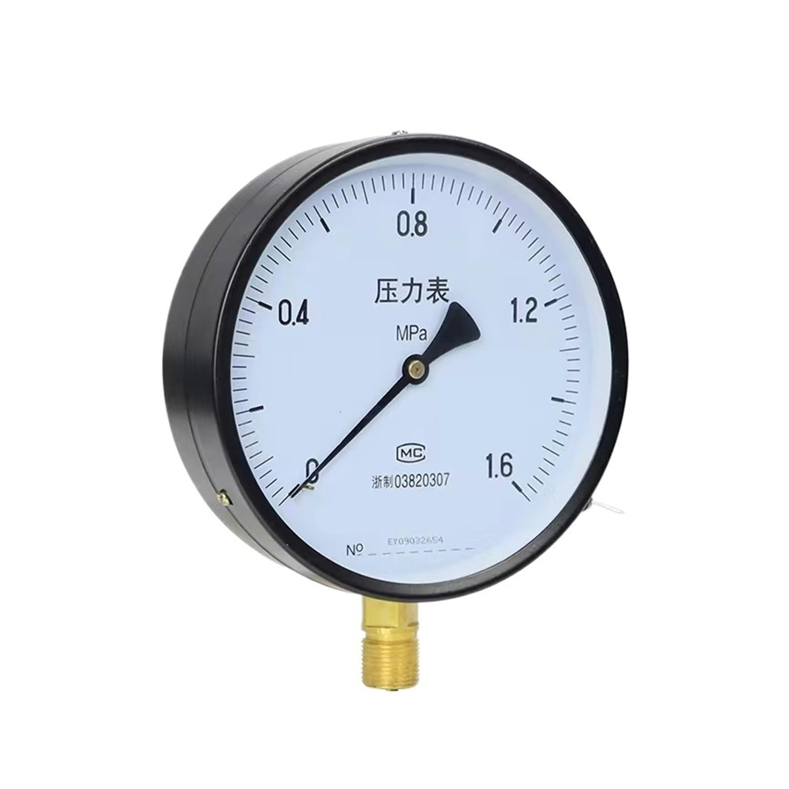Manomètre de pression d'eau Y150 à tube de Bourdon M20×1.5
