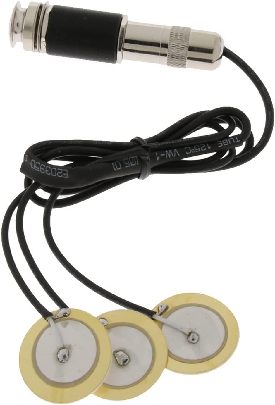 Micro Guitare Acoustique, Capteur piézo-électrique de ramassage for guitare ukulélé mandoline Banjo Instrument à cordes ramassage de guitare électrique
