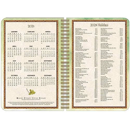 Lang Bountiful Blessings™ 2024 Spiral Engagement Planner (24991011083) #TOP3