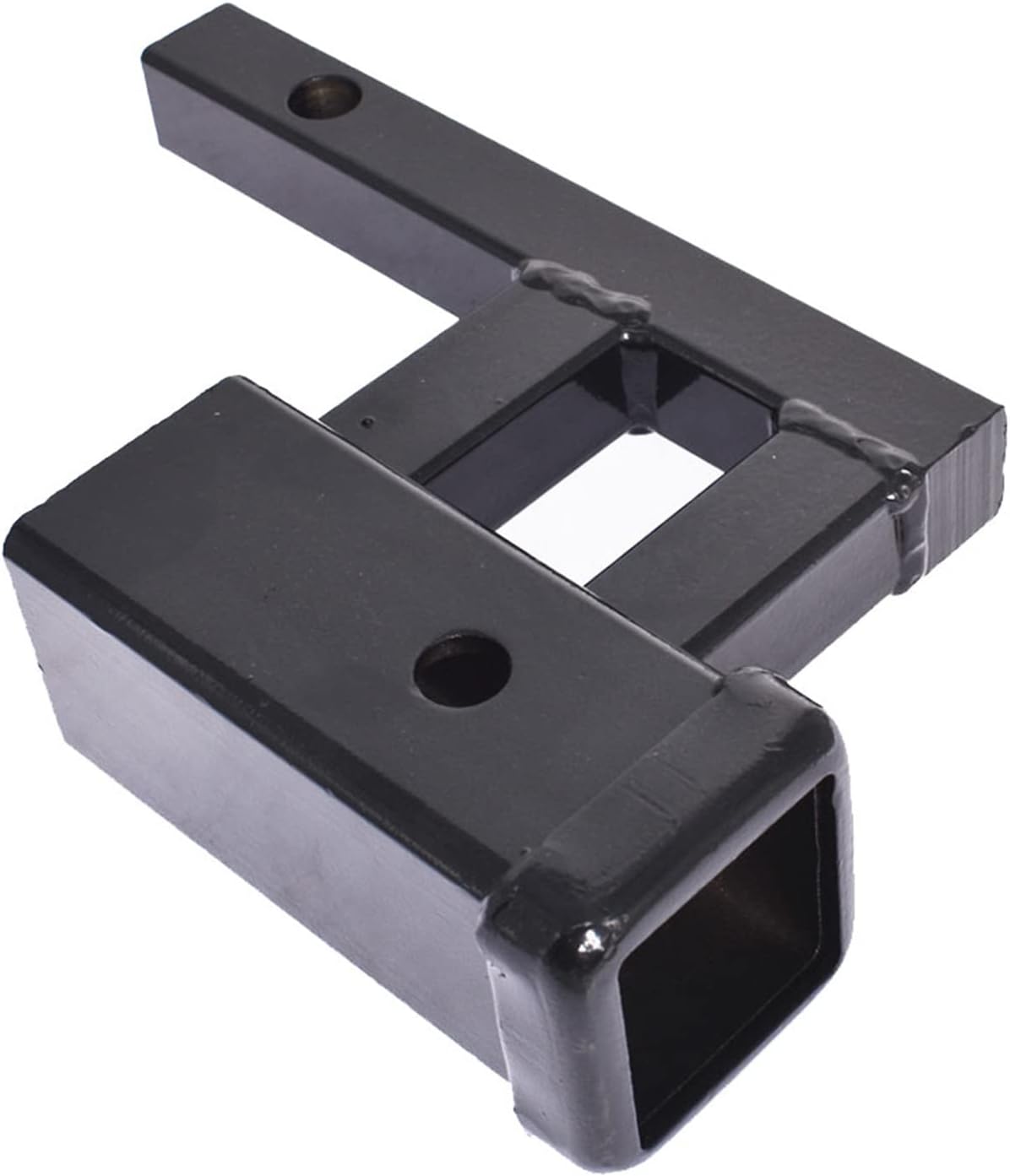 Car 1-1/4 Inch to 2 Inch Trailer Hitch Receiver Rise-Drop Adapter Extender Extension Tow