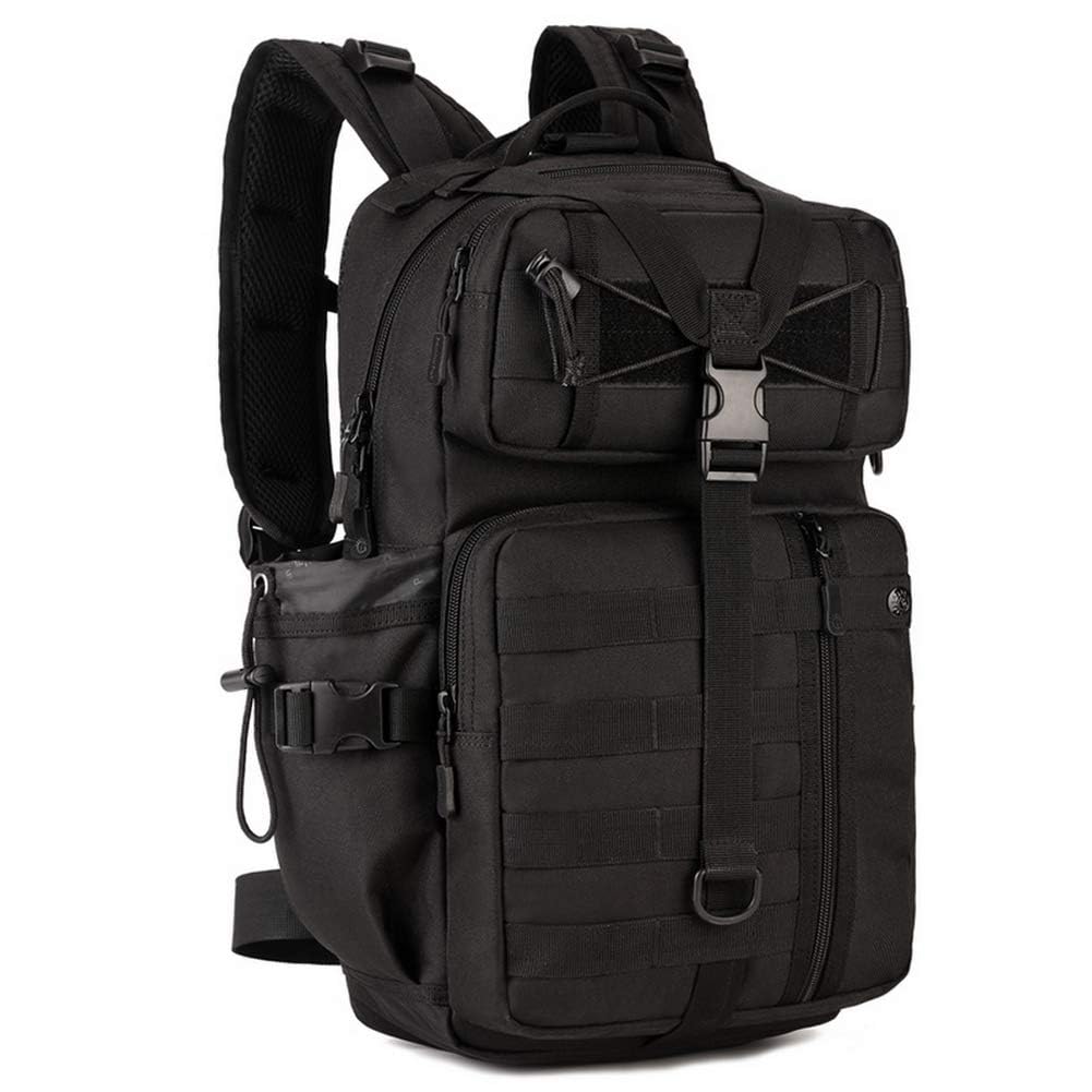 HUNTVP Zaino Militare 30L Zaino Uomo Sportivo Tattico 30 Litri, Miltec per Viaggio Trekking Ciclismo All'aperto Campeggio
