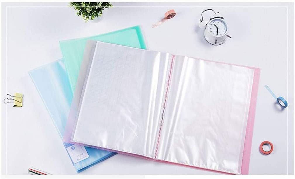 Pliki I Foldery 3 Szt. Folder A3 Książka Informacyjna Przezroczysta Kieszeń Klips Do Przechowywania Papieru Biurowego Przybory Szkolne Prezenty Dla Uczniów Teczki Na Dokumenty(G)