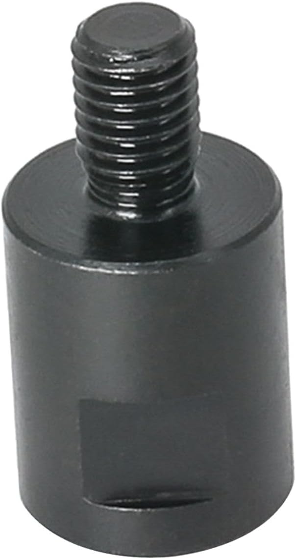 Generic Angle Grinder Attachment Adapter 5/8"" 11 Female to M10 Male Replacement Converter Adapter Stable Angle Grinder Thread Adapter, about 42mm, Black