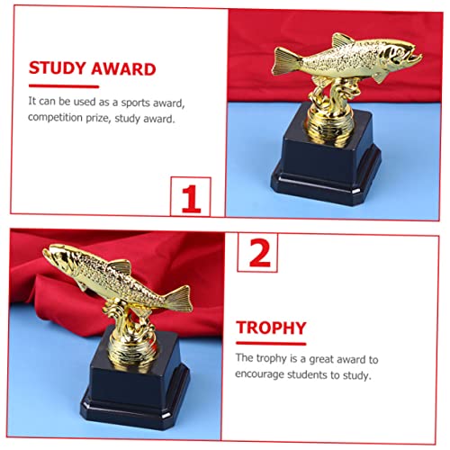 BESPORTBLE 4 Pçs Enfeites Jogo Peixe Decoração Troféu Celebrações Vencedor Lugar Modelos Recompensad