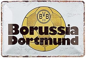 Borussia Dortmund BVB-Blechschild Retro 19400800
