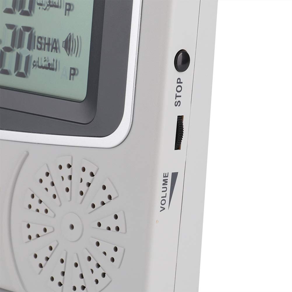 Azan Clock Prayer Timer Reloj de Mesa Digital Mulsim Prayer Alarm (Sin batería) con Lápiz