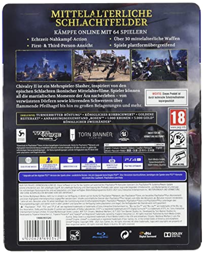 Jeu PS4 Chivalry II Steelbook Edition Import Jouable en Français Édition Limitée - vue 3