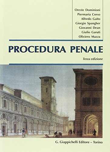 Procedura penale Procedura penale