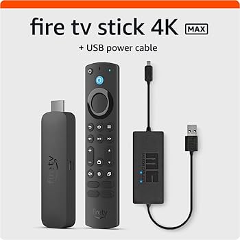 Amazon Fire TV Stick 4K Max定価12980円 Amazon.com: Amazon Fire TV Stick 4K Max with USB Power Cable
