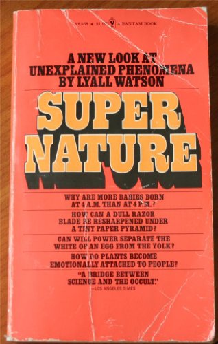 Super Nature B002C0KO3O Book Cover