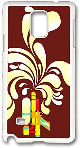 samsung note 4 Case samsung note 4 Cases Watergun Fun Polycarbonate Hard Case Back Cover for samsung note 4 White