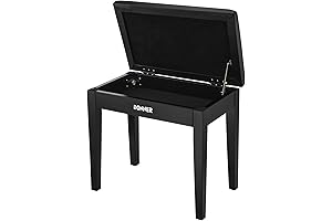 Donner Keyboard Bench with Storage: A Symphony of Comfort and Organization