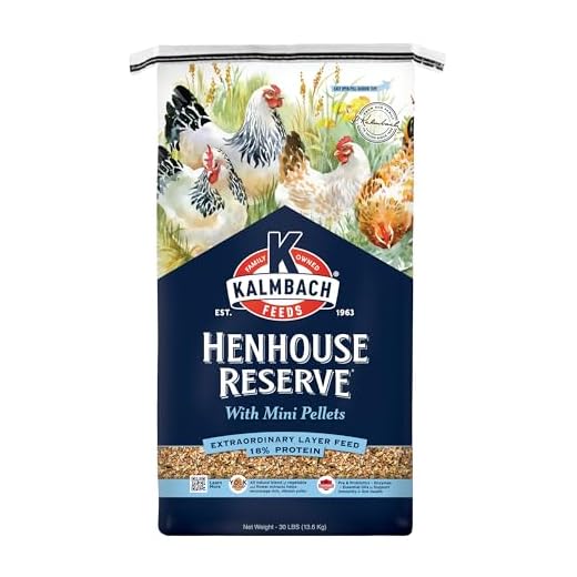K Kalmbach Feeds Since 1963 Henhouse Reserve 17% Whole Grain Complete Layer Feed for Hens