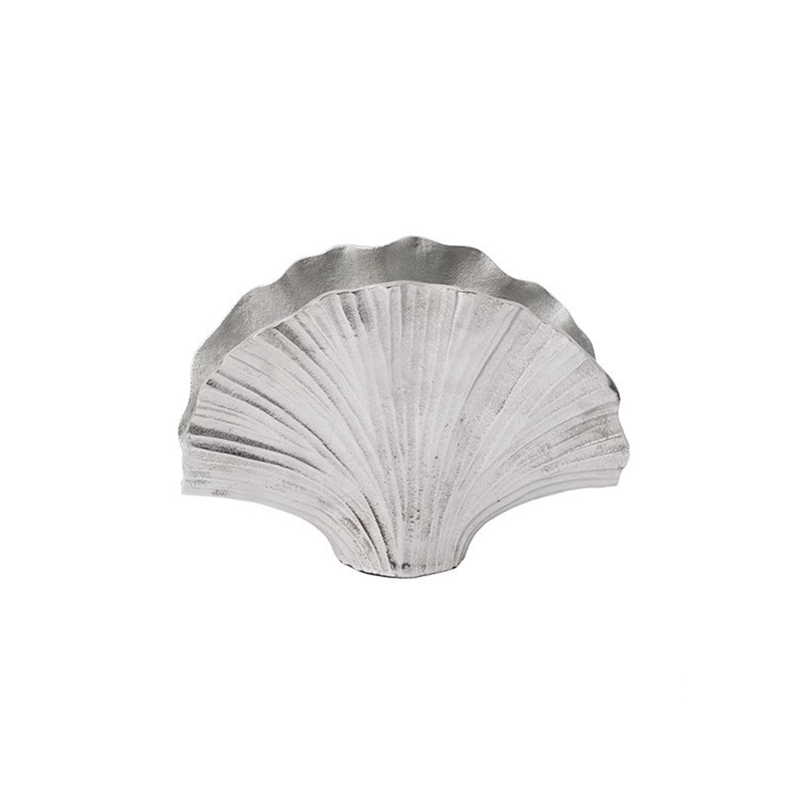 Hhhxkkuu Luxury Style Vintage Silver Ginkgo Leaf Aluminum Vase Centerpiece