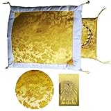 [ SakuraZen ] 金運アップグッズ 布団 風水 開運グッズ 皇帝龍のお財布 布団 で 金運 アップ 金運 お財布ふとん 縁あり (風水財神札)