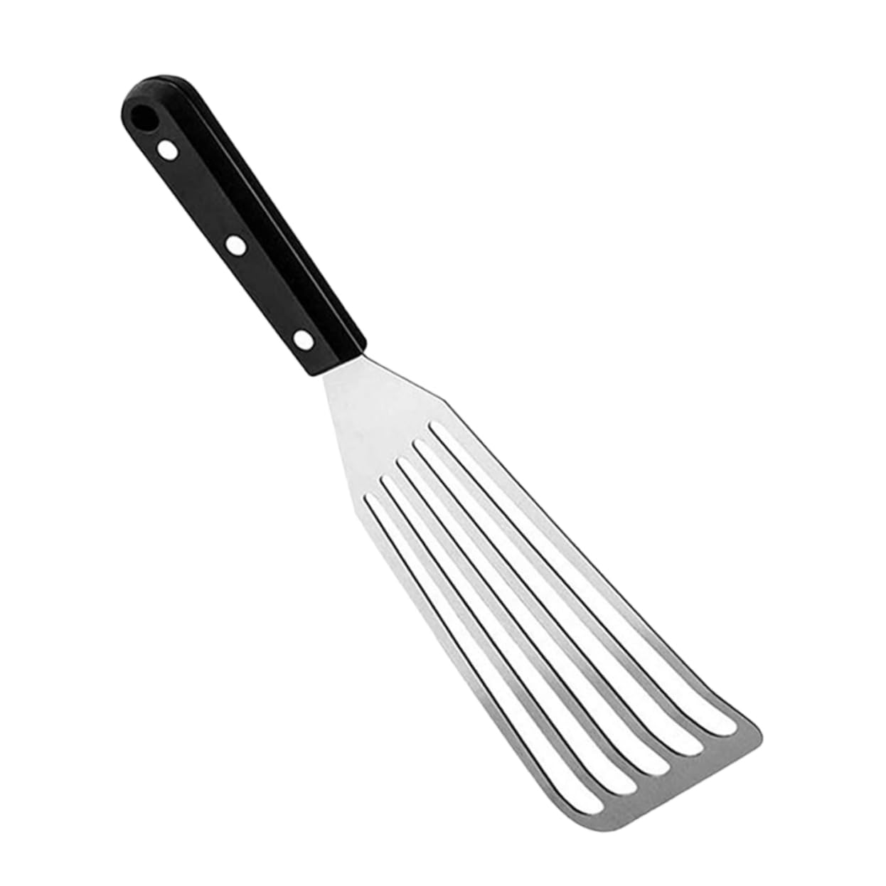 YARNOW 5pezzi Spatola Da Cucina Inossidabile Con Manico Ergonomico Utensile Multifunzionale Per Grigliate e Cottura Perfetta Per Casa e Campeggio