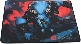 Rubber Large Rectangle Waterproof Gaming Mouse Pad Containing Non Slip Base With Printed Design And Provide Comfortable play for Computer 30x40cm - Multicolor