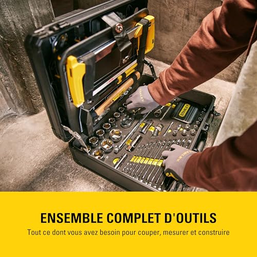 Valise de Maintenance STANLEY STMT98109 1 142 Pièces 4 Volets accessibles regroupant ’essentiel de ’outillage - vue 5