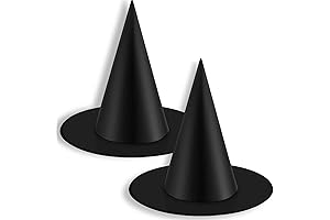 Plastic Witch Hat|Perfect for Halloween Decorations