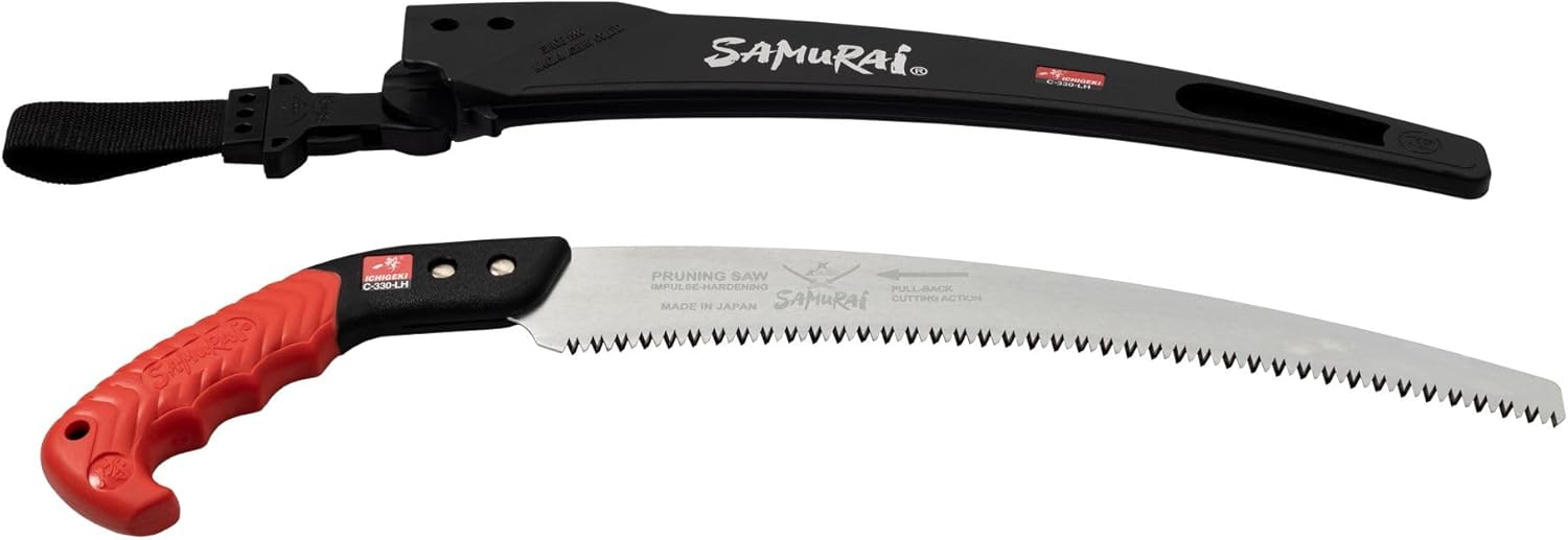Samurai 13" Heavy Duty Non Tapered Curved Hand Saw C330LH (13111)